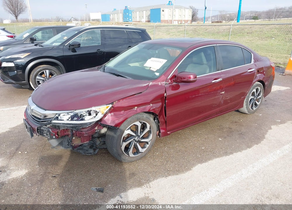 2016 HONDA ACCORD VIN: 1HGCR2F88GA151797
