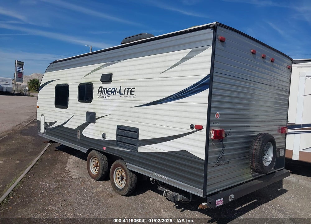 2016 GULFSTREAM AMERI-LITE TRAVEL TRAILER VIN: 1NL1GTJ25G1120859