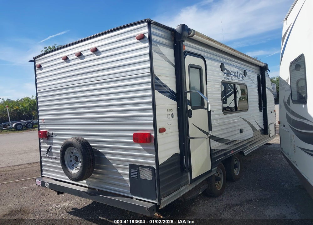 2016 GULFSTREAM AMERI-LITE TRAVEL TRAILER VIN: 1NL1GTJ25G1120859