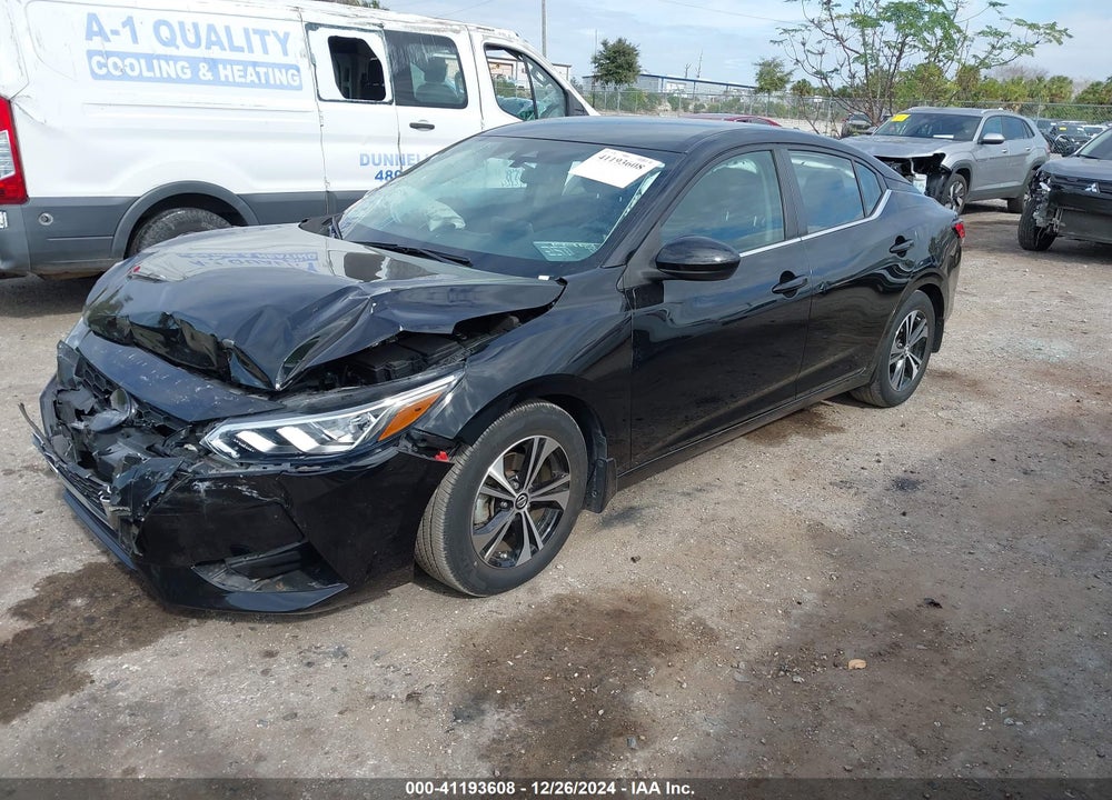 2022 NISSAN SENTRA VIN: 3N1AB8CVXNY221562