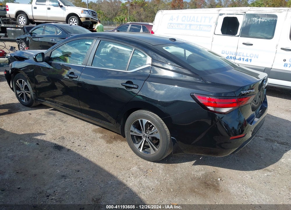 2022 NISSAN SENTRA VIN: 3N1AB8CVXNY221562
