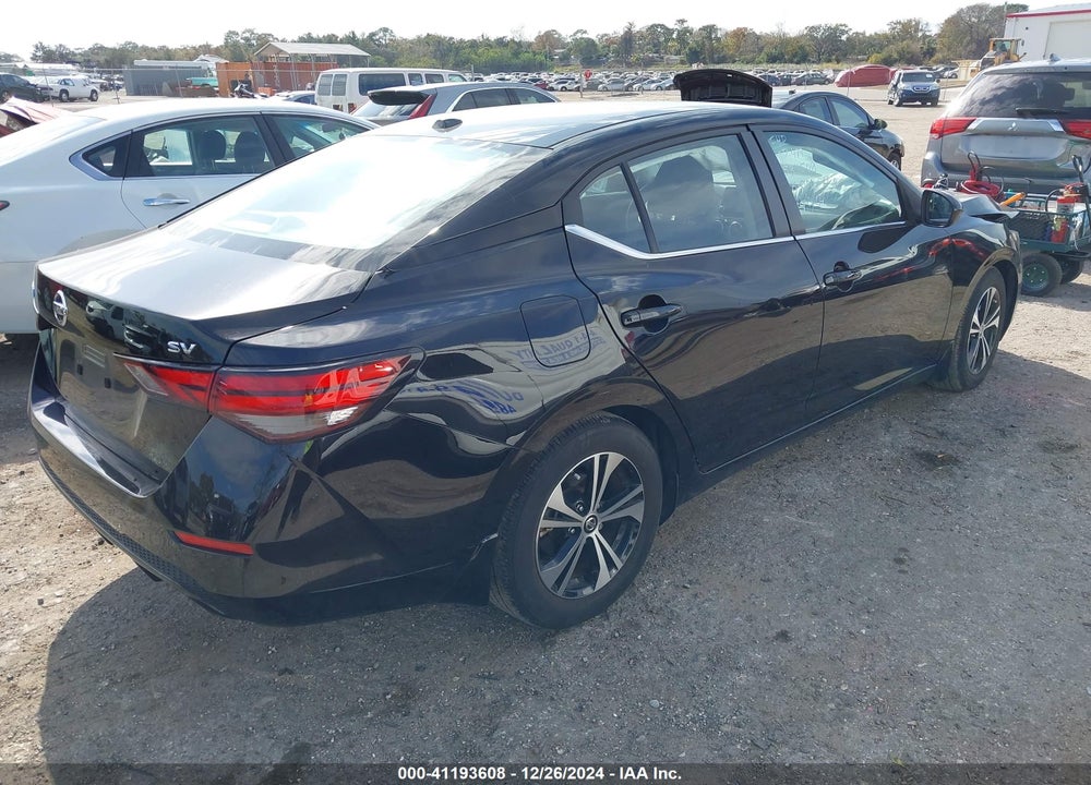 2022 NISSAN SENTRA VIN: 3N1AB8CVXNY221562
