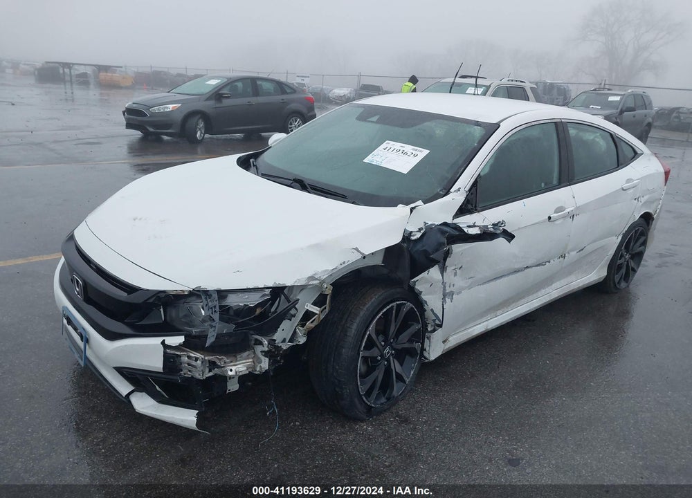 2019 HONDA CIVIC VIN: 2HGFC2F81KH578859