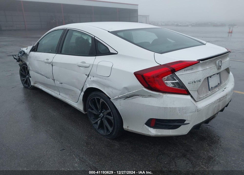 2019 HONDA CIVIC VIN: 2HGFC2F81KH578859