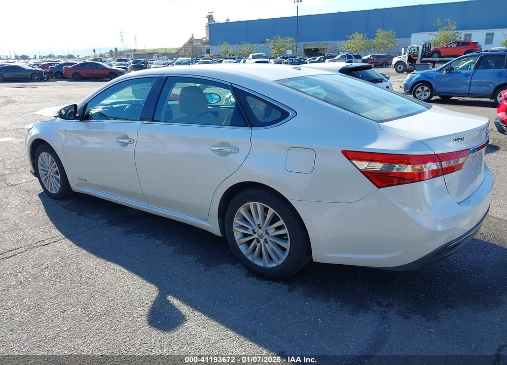 2013 TOYOTA AVALON HYBRID XLE TOURING VIN: 4T1BD1EB1DU011337