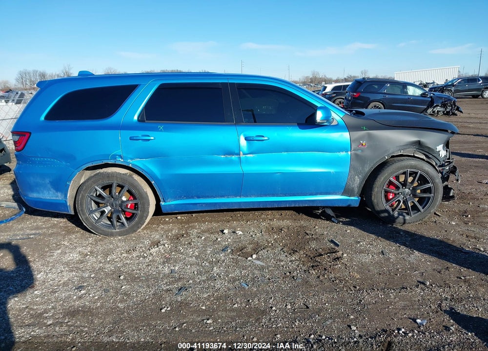 2018 DODGE DURANGO VIN: 1C4SDJGJ1JC415720