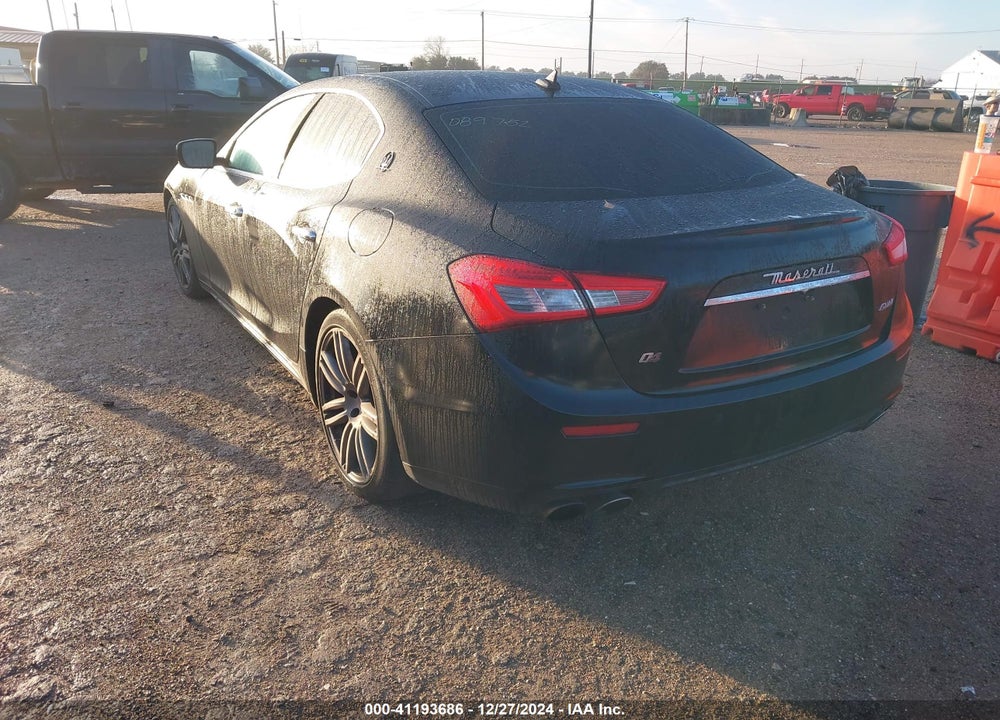 2014 MASERATI GHIBLI S Q4 VIN: ZAM57RTA7E1089752
