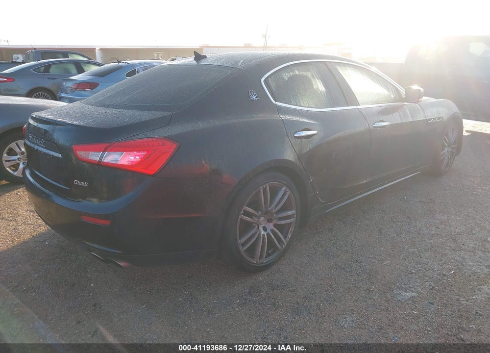 2014 MASERATI GHIBLI S Q4 VIN: ZAM57RTA7E1089752