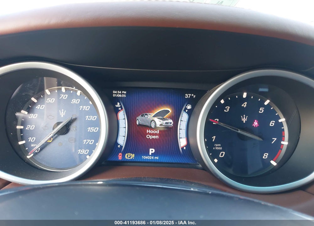 2014 MASERATI GHIBLI S Q4 VIN: ZAM57RTA7E1089752