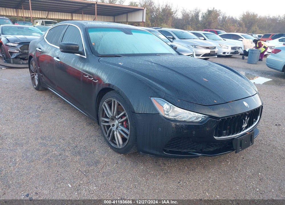 2014 MASERATI GHIBLI S Q4 VIN: ZAM57RTA7E1089752