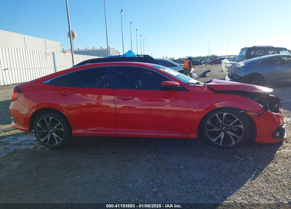 2020 HONDA CIVIC VIN: 2HGFC2F89LH527935
