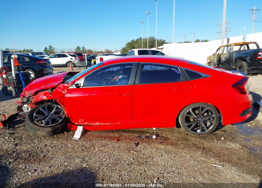 2020 HONDA CIVIC VIN: 2HGFC2F89LH527935