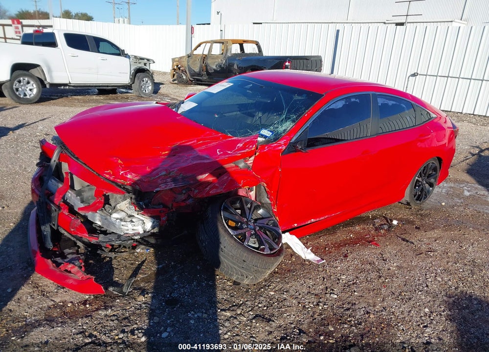 2020 HONDA CIVIC VIN: 2HGFC2F89LH527935