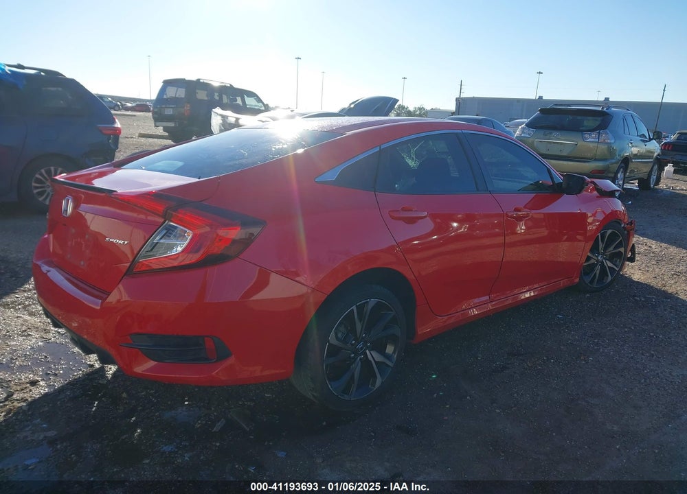 2020 HONDA CIVIC VIN: 2HGFC2F89LH527935