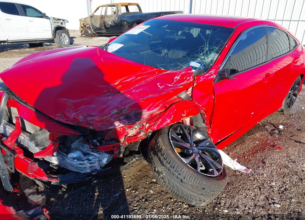 2020 HONDA CIVIC VIN: 2HGFC2F89LH527935