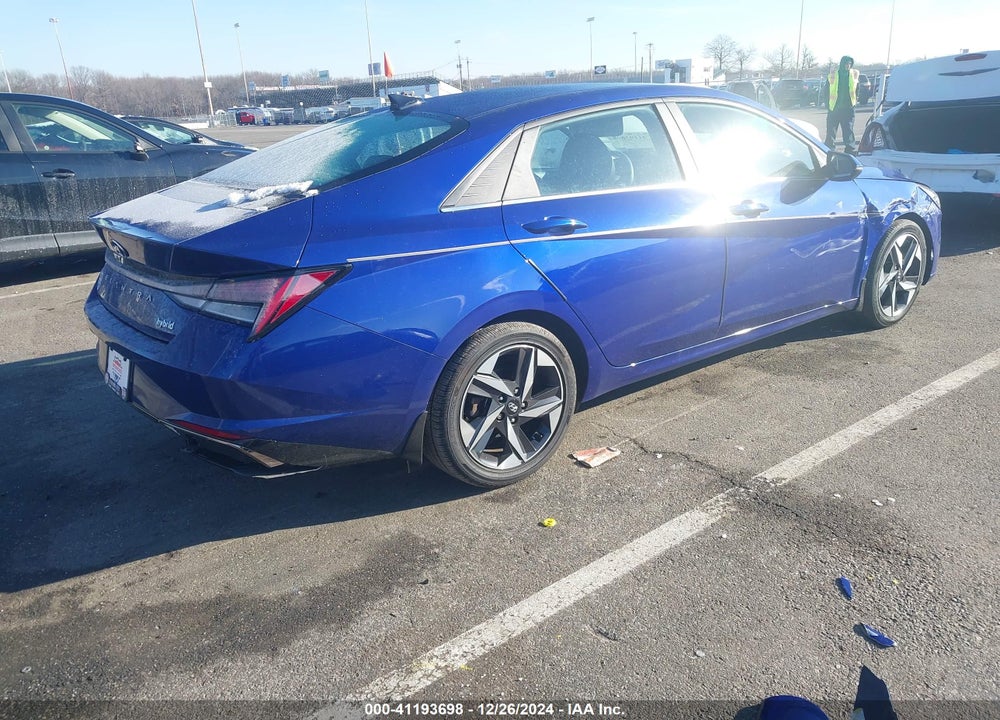 2022 HYUNDAI ELANTRA HYBRID VIN: KMHLN4AJ6NU014607