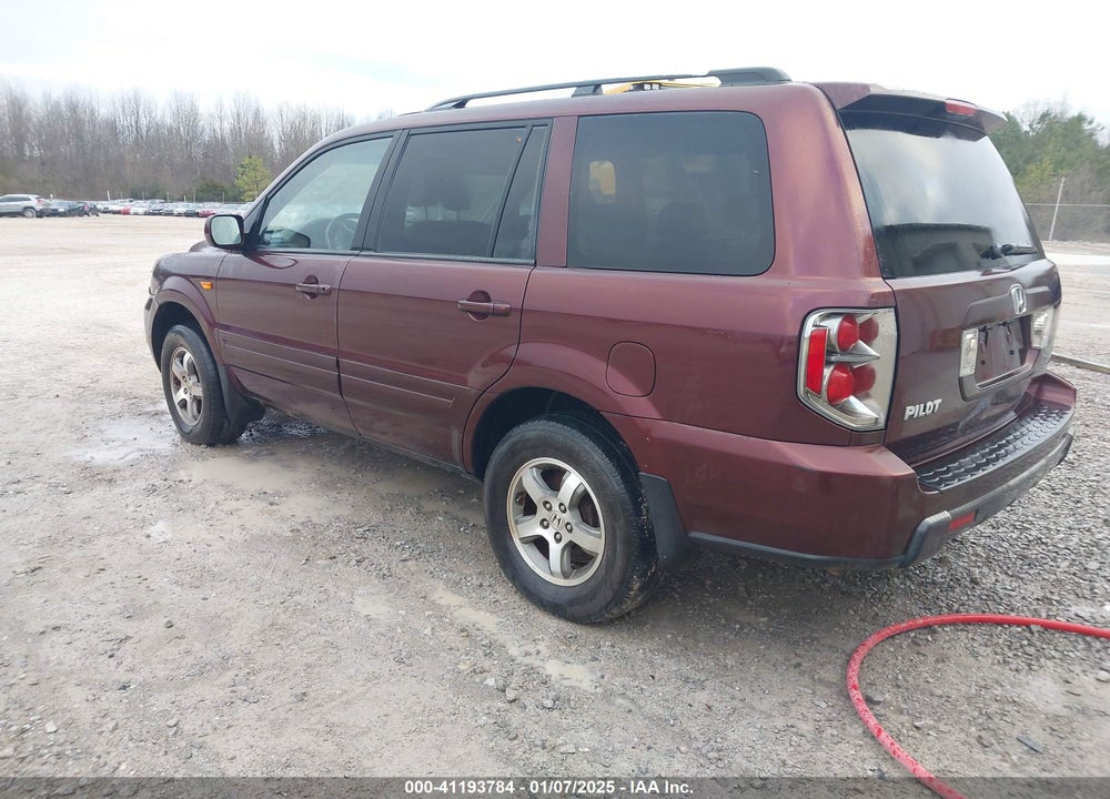 2007 HONDA PILOT EX-L VIN: 5FNYF28587B018352