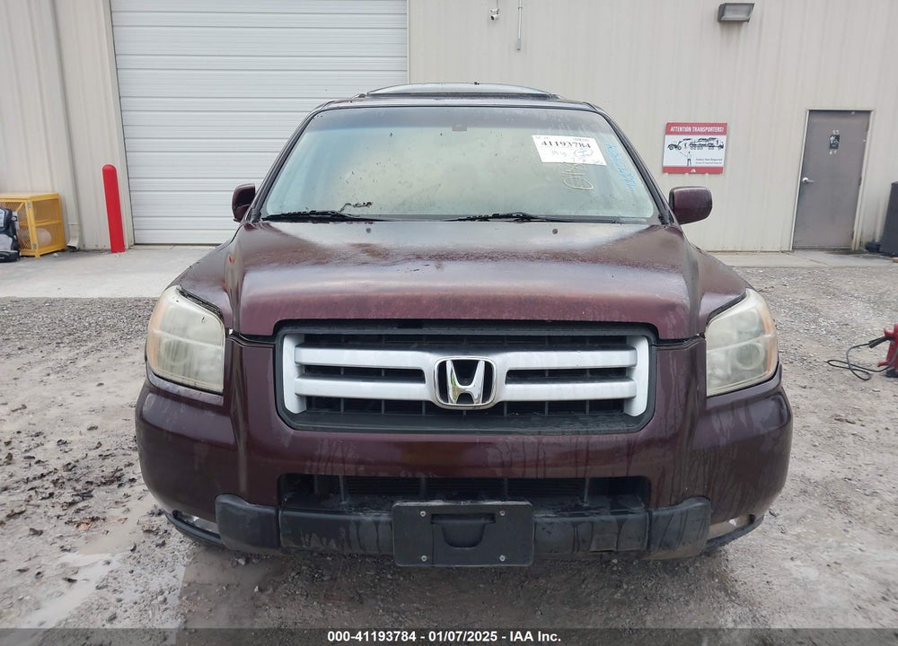 2007 HONDA PILOT EX-L VIN: 5FNYF28587B018352