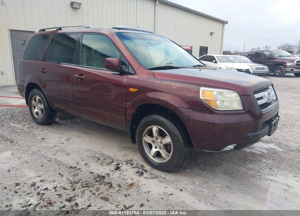 2007 HONDA PILOT EX-L VIN: 5FNYF28587B018352