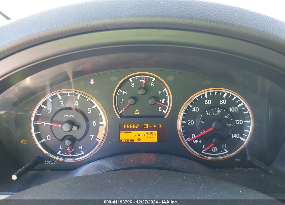 2014 NISSAN ARMADA PLATINUM VIN: 5N1BA0NF5EN609741