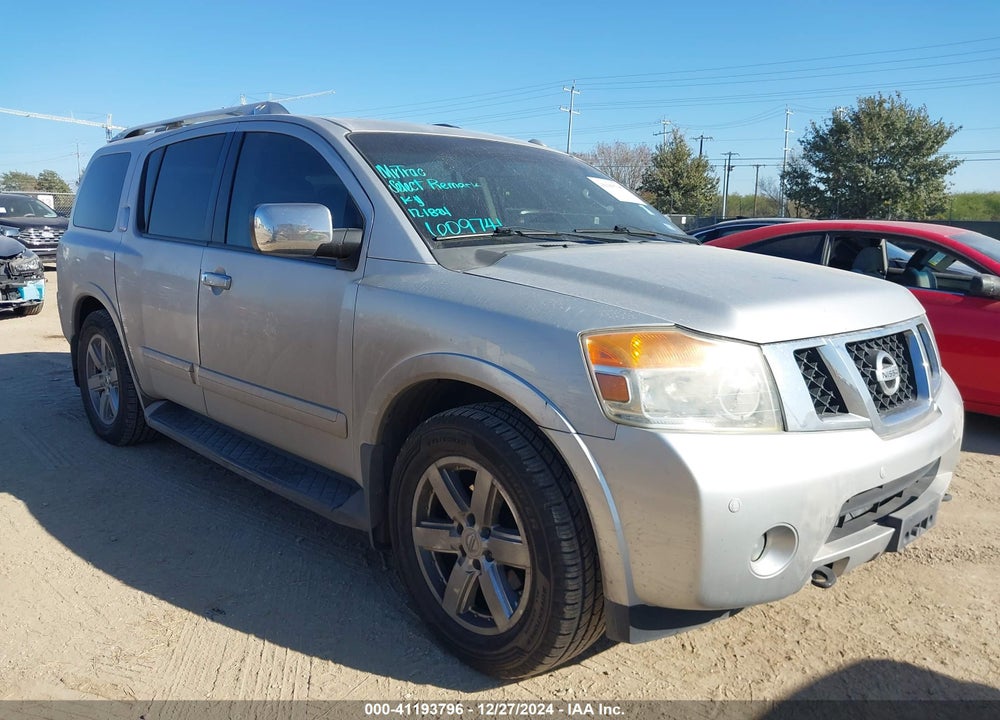 2014 NISSAN ARMADA PLATINUM VIN: 5N1BA0NF5EN609741