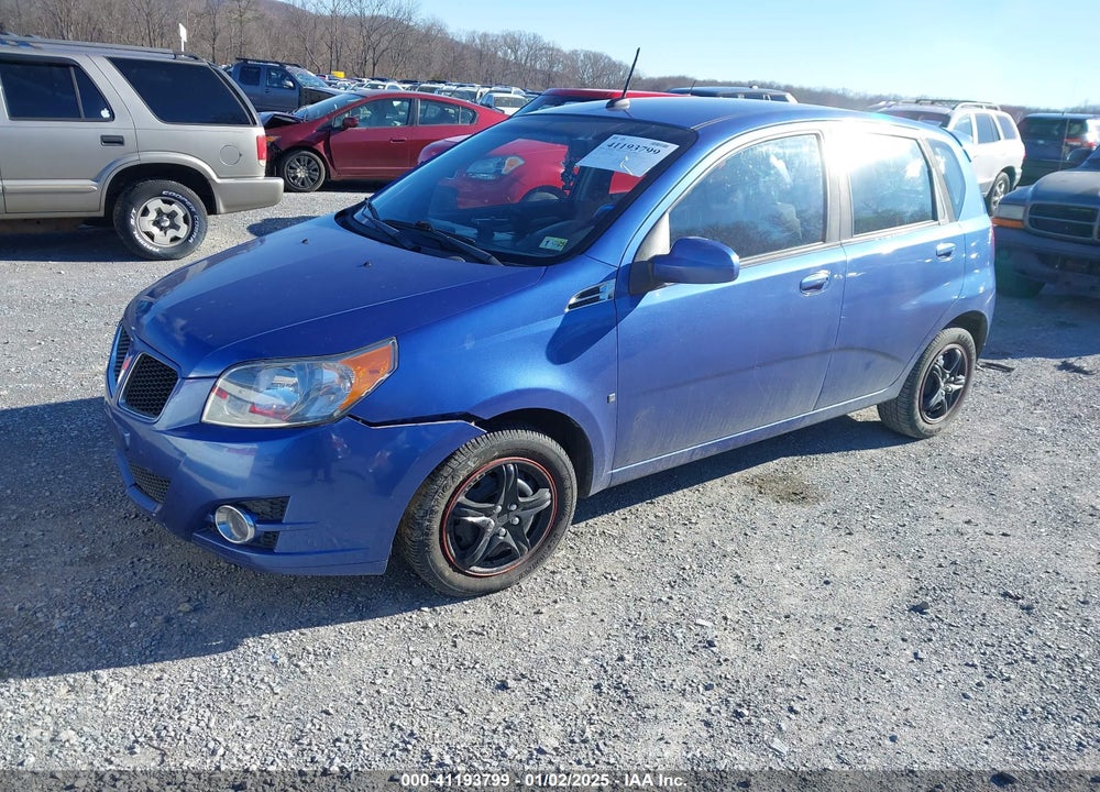 2009 PONTIAC G3 VIN: KL2TD66E29B660813