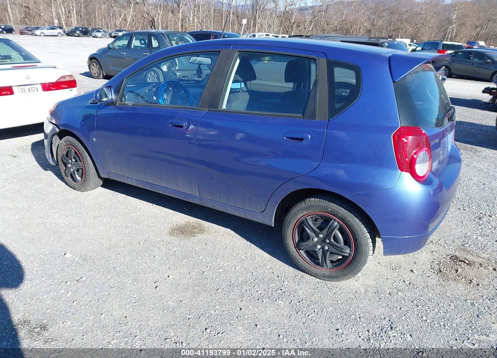 2009 PONTIAC G3 VIN: KL2TD66E29B660813