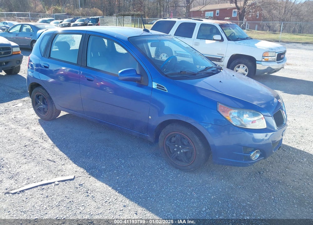 2009 PONTIAC G3 VIN: KL2TD66E29B660813