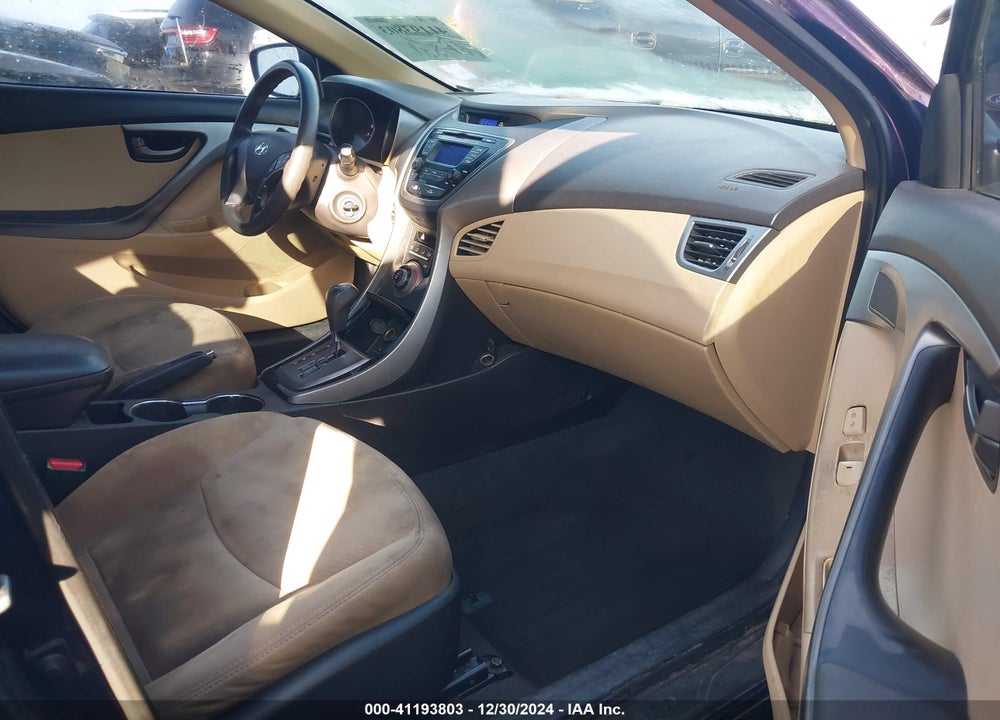 2013 HYUNDAI ELANTRA GLS VIN: 5NPDH4AE8DH235864