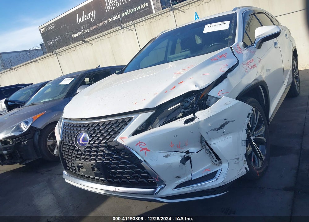 2022 LEXUS RX 450HL VIN: JTJHGKFA6N2027366