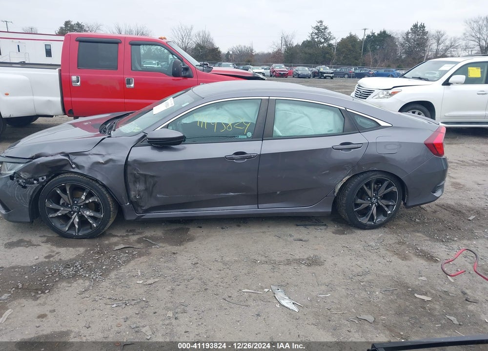 2021 HONDA CIVIC VIN: 19XFC2F83ME004339