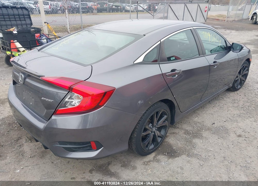 2021 HONDA CIVIC VIN: 19XFC2F83ME004339