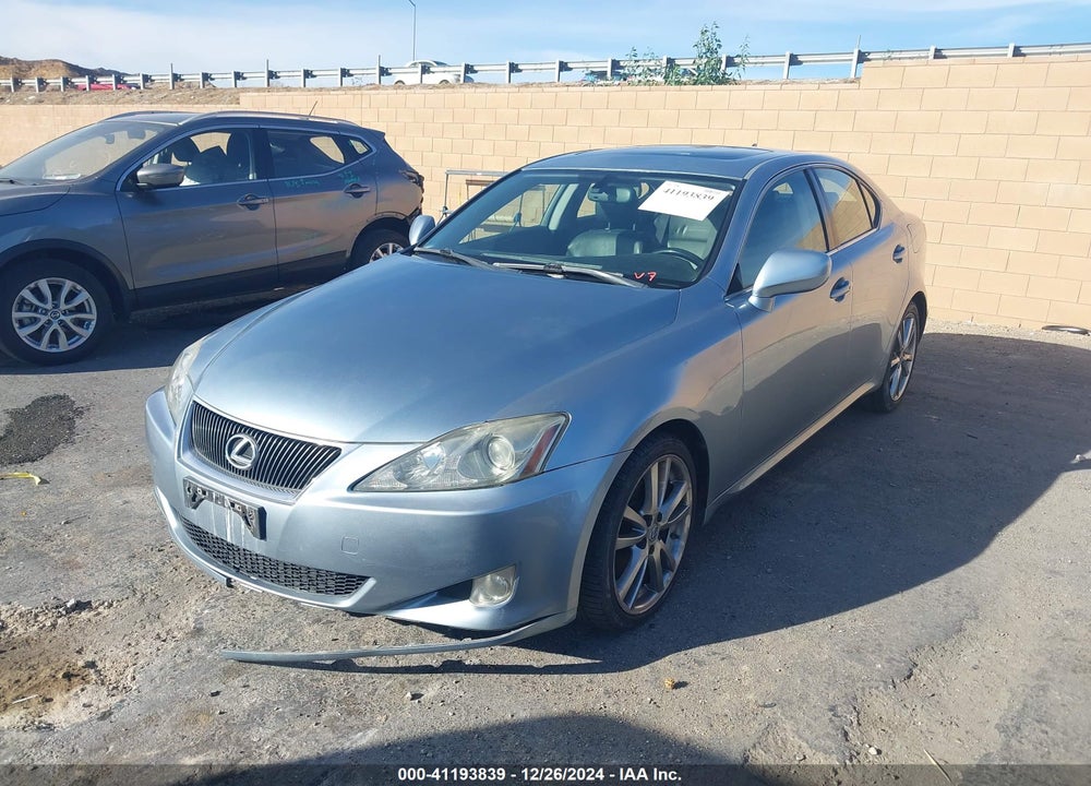 2008 LEXUS IS 250 VIN: JTHBK262082062617