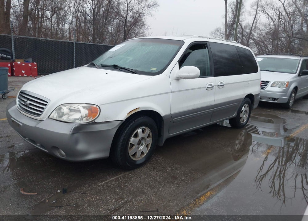 2002 KIA SEDONA EX/LX VIN: KNDUP131726256532