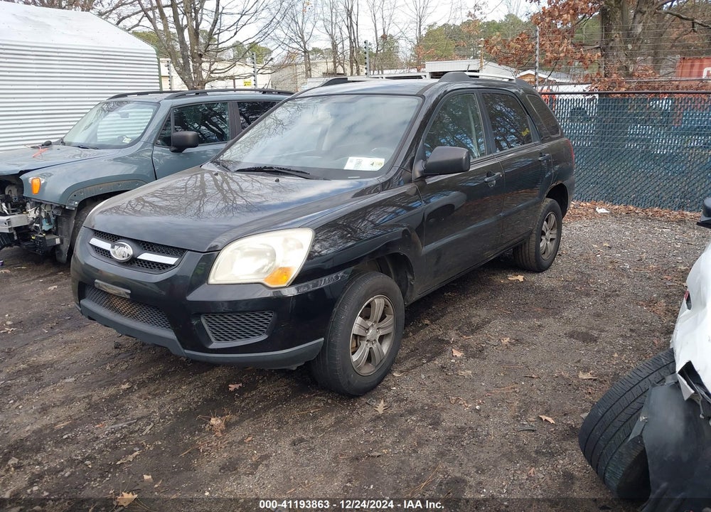 2009 KIA SPORTAGE LX VIN: KNDJF724397604187