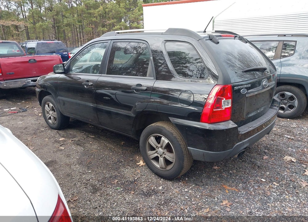 2009 KIA SPORTAGE LX VIN: KNDJF724397604187