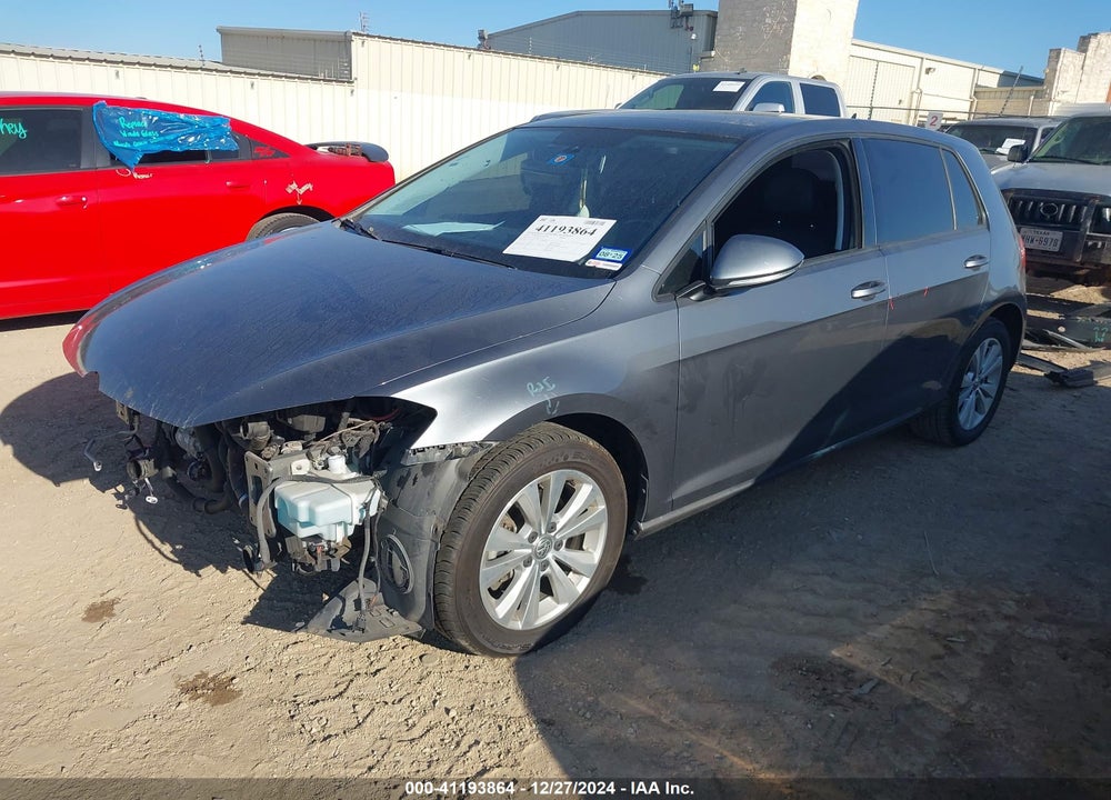 2018 VOLKSWAGEN GOLF VIN: 3VWG17AU6JM251655