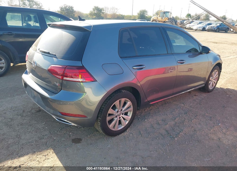 2018 VOLKSWAGEN GOLF VIN: 3VWG17AU6JM251655