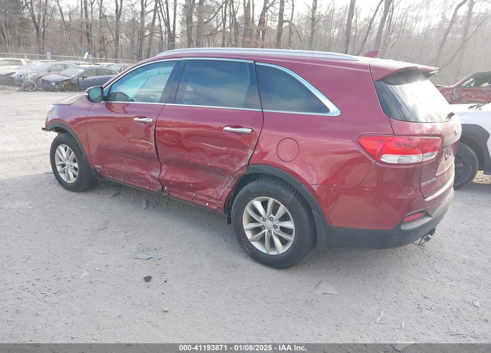 2017 KIA SORENTO 2.4L LX VIN: 5XYPGDA3XHG255657