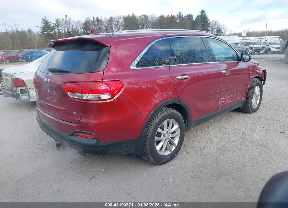 2017 KIA SORENTO 2.4L LX VIN: 5XYPGDA3XHG255657