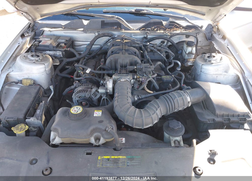 2010 FORD MUSTANG VIN: 1ZVBP8ANXA5120435