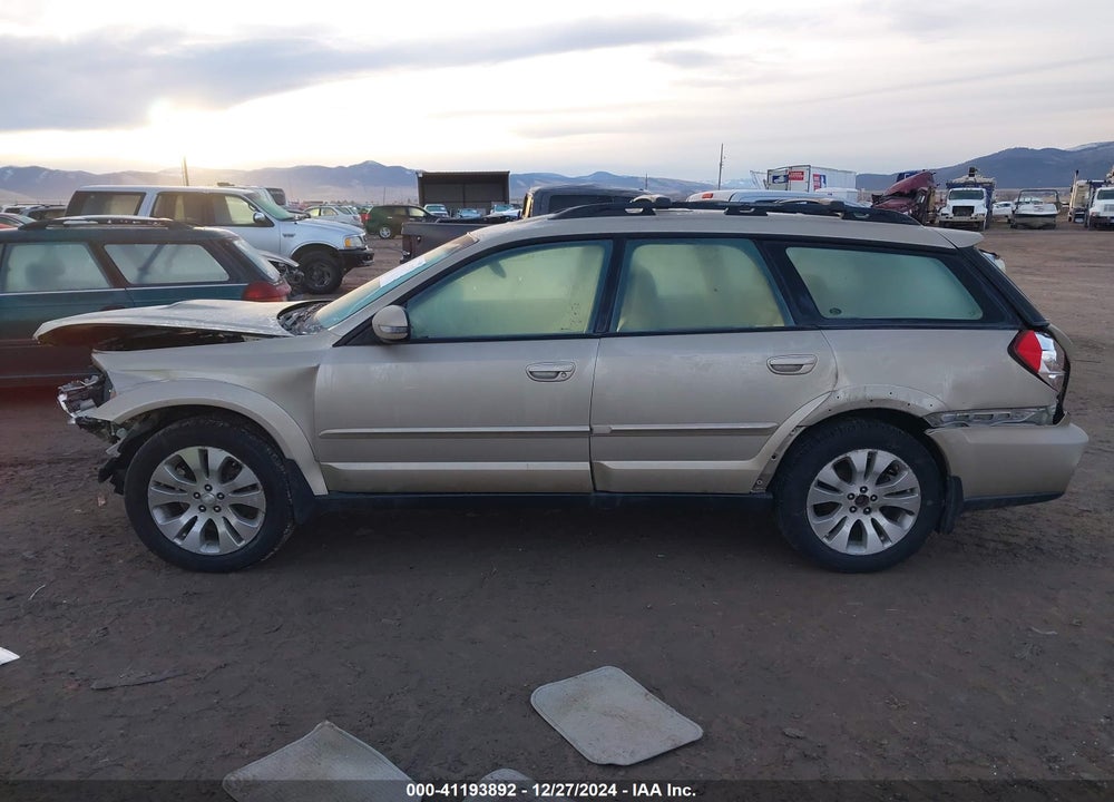 2008 SUBARU OUTBACK VIN: 4S4BP63C186304066