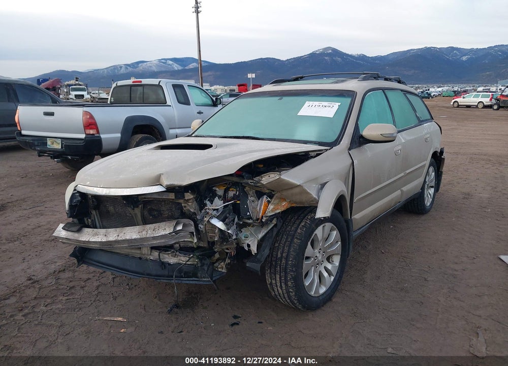 2008 SUBARU OUTBACK VIN: 4S4BP63C186304066