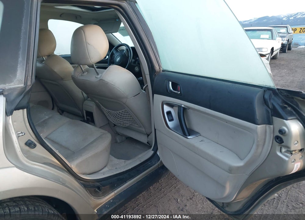 2008 SUBARU OUTBACK VIN: 4S4BP63C186304066