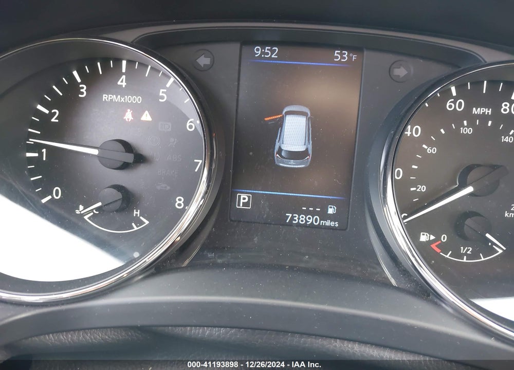 2020 NISSAN ROGUE SV FWD VIN: JN8AT2MTXLW014327