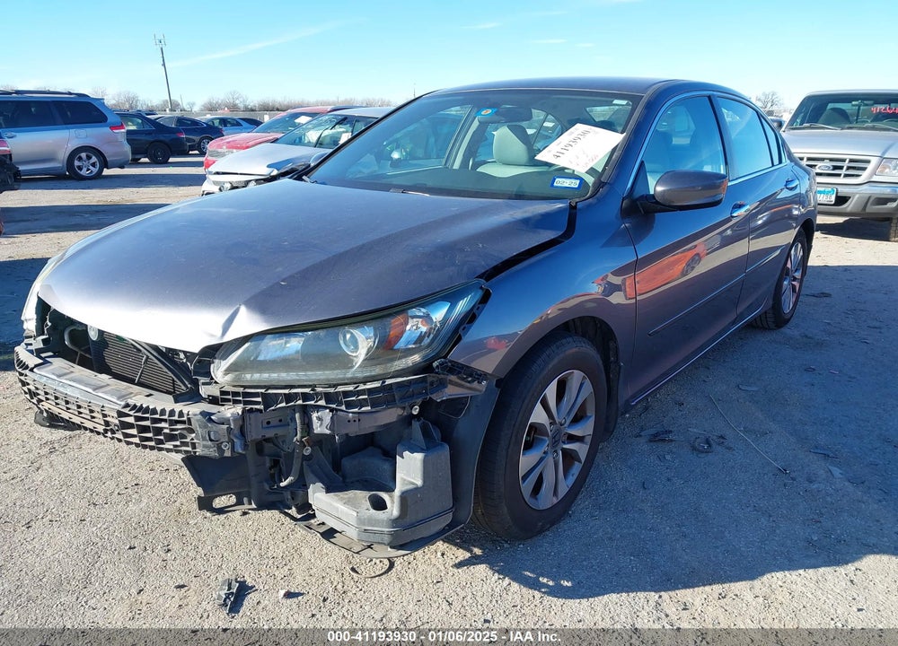 2014 HONDA ACCORD LX VIN: 1HGCR2F38EA077816