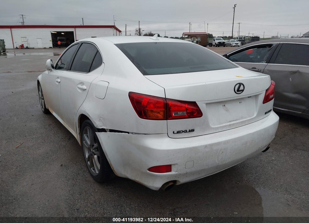 2008 LEXUS IS 250 VIN: JTHBK262982066746