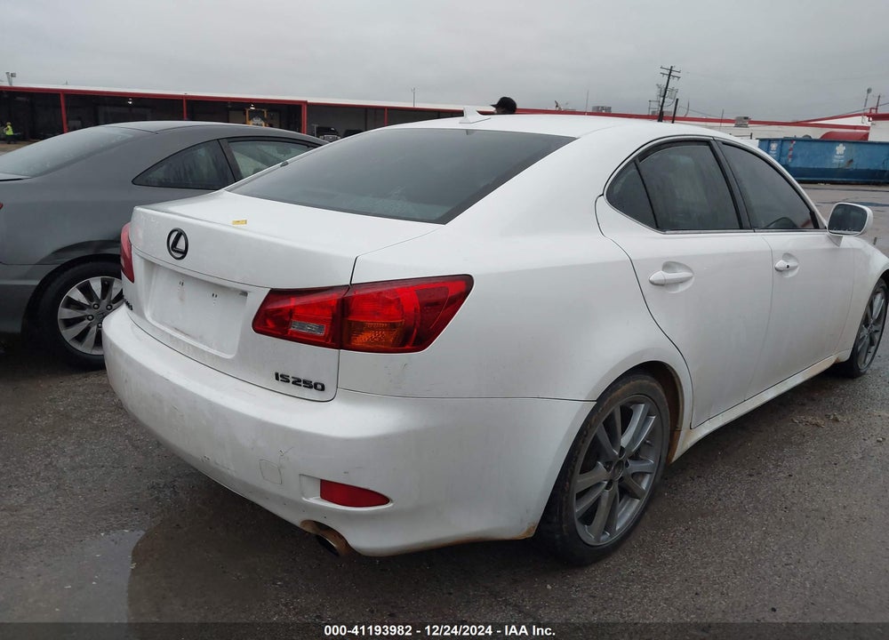 2008 LEXUS IS 250 VIN: JTHBK262982066746