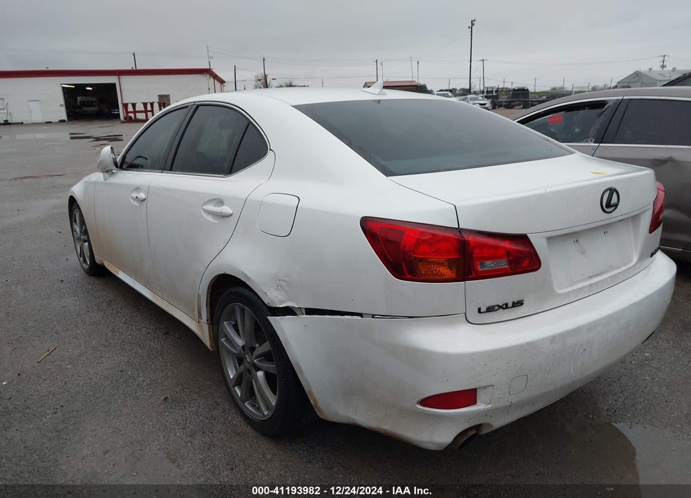 2008 LEXUS IS 250 VIN: JTHBK262982066746