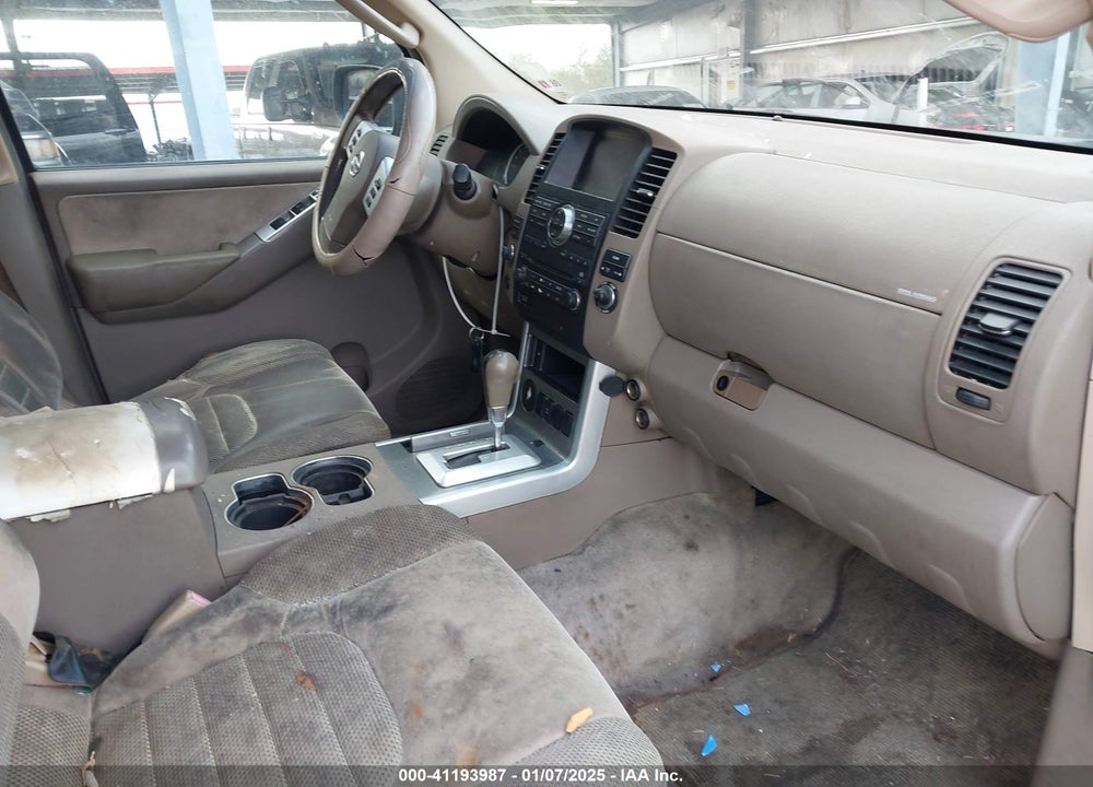 2008 NISSAN PATHFINDER SE VIN: 5N1AR18U98C631956